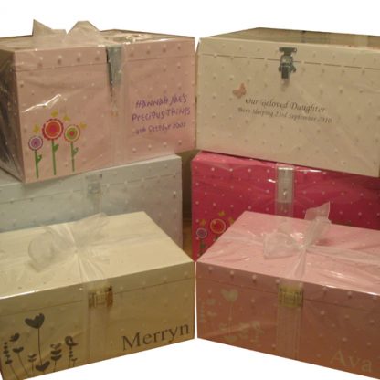 Various Gift Wrapped Boxes