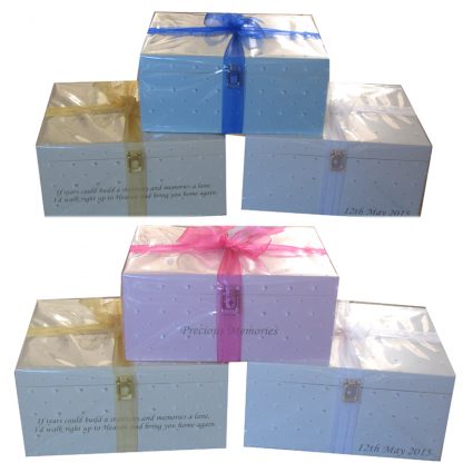 Gift Wrapped Keepsake Boxes