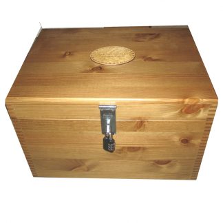 Rustic Pine Storage Box Small Toy Box