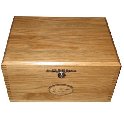 Oak Memory or Keepsake Box - Personalised