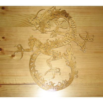 Keepsake Box XL Chinese Dragon Personalised in wood